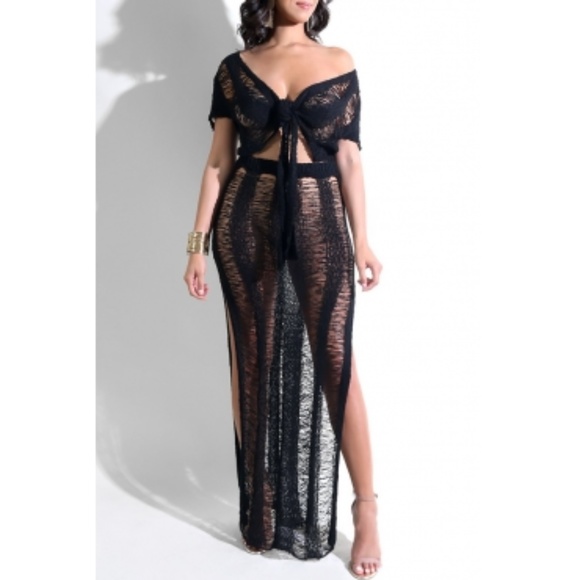 swim cover up set